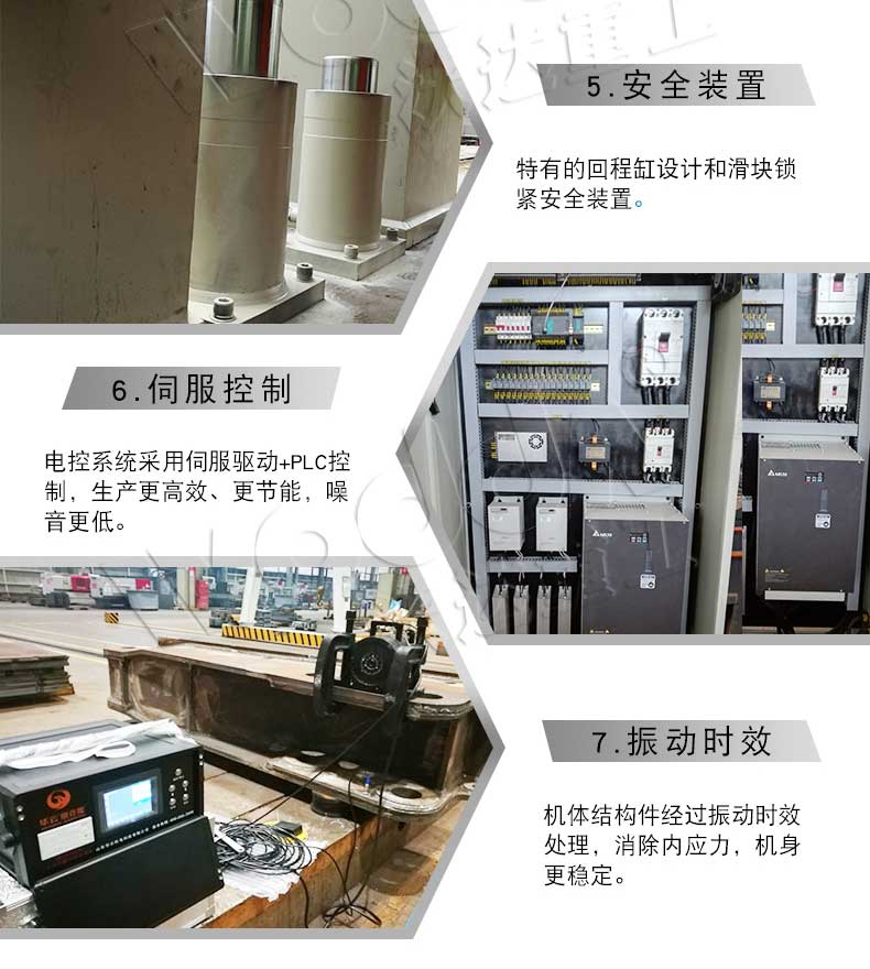 2000噸框架式液壓機(jī)細(xì)節(jié)